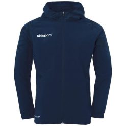Tkana bluza z kapturem Uhlsport Goal 25 Evo. Niebieskie bluzy męskie Uhlsport, xl, bez wzorów, z elastanu, z kapturem. Za 272.65 zł.