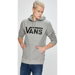 Vans - Bluza. Szare bluzy męskie Vans, l, bez wzorów, z bawełny, z kapturem. W wyprzedaży za 179.90 zł.