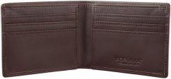 KORUMA Cienki portfel męski skórzany typu SLIM (Brąz) Uniwersalny. Portfele męskie KORUMA, bez wzorów. Za 120.99 zł.