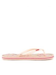 Kappa Japonki 351C22W Pink Soft - Fuchsia Fragola - Pink Fuchsia Kolorowy. Różowe klapki damskie Kappa, bez wzorów, z materiału, bez obcasa. Za 49.99 zł.