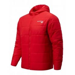 Kurtka sportowa New Balance Ciepła Jesień Zima męska. Czerwone kurtki męskie New Balance, na jesień, m, bez wzorów, z puchu. Za 339.00 zł.