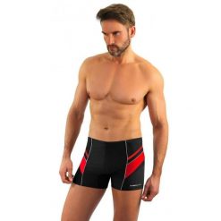 Kąpielówki męskie spodenki kąpielowe Sesto Senso Men's. Czarne kąpielówki męskie Sesto Senso, m, bez wzorów, do pływania. Za 56.98 zł.