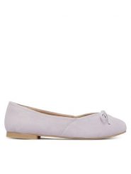 Caprice Baleriny 9-22109-46 Fioletowy. Fioletowe baleriny damskie Caprice, bez wzorów, ze skóry, bez obcasa. Za 231.99 zł.