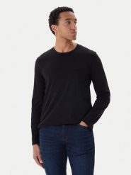 Emporio Armani Underwear Longsleeve EM000382 AF14210 UC001 Czarny Regular Fit. Czarne bluzki z długim rękawem męskie Emporio Armani Underwear, m, bez wzorów, z bawełny, bez kołnierzyka. Za 279.99 zł.