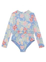 Roxy Strój kąpielowy Tropical Story ERLWR03329 Niebieski. Niebieskie stroje kąpielowe dla dziewczynek Roxy, bez wzorów, z syntetyku. Za 199.99 zł.