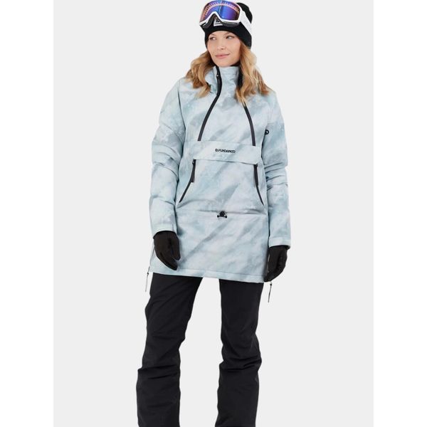 Kurtka Narciarska Damska Fundango Hooper Eco. Niebieskie kurtki snowboardowe damskie Fundango, m, bez wzorów, bez kaptura, narciarskie. Za 599.90 zł.