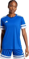 Adidas Koszulka damska adidas Squadra 25 Jersey niebieska JI9988 M. Niebieskie t-shirty damskie Adidas, m, bez wzorów, z jersey, bez kołnierzyka. Za 83.67 zł.