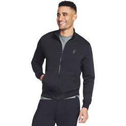 Kurtka Skechers GO WALK Everywhere Jacket, Mężczyźni. Czarne bluzy męskie Skechers, m, bez wzorów, z bawełny, casualowe, bez kaptura. Za 390.00 zł.