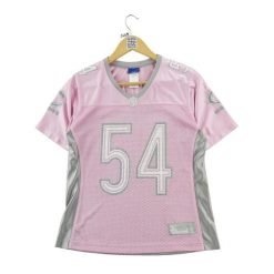 Koszulka sportowa damska Reebok NFL Chicago Bears 54 różowa. Czerwone koszulki sportowe damskie Reebok, s, bez wzorów, z materiału, bez kołnierzyka, bez ramiączek, do piłki nożnej. Za 149.06 zł.