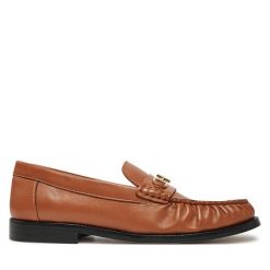 Mokasyny Tommy Hilfiger. Brązowe mokasyny damskie Tommy Hilfiger. Za 349.99 zł.