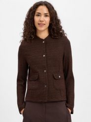More & More Krótka marynarka z tkaniny bouclé Kobiety brązowy, 42. Brązowe żakiety damskie More & More, bez wzorów, z tkaniny, eleganckie. Za 479.95 zł.
