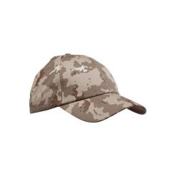 Czapka myśliwska z daszkiem Steppe 100 camo island. Brązowe czapki i kapelusze damskie SOLOGNAC. Za 19.99 zł.