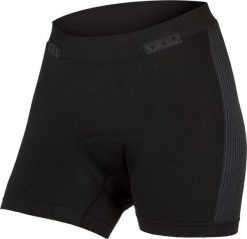 Damskie Bokserki z wkładką Endura Clickfast. Czarne bokserki damskie ENDURA, l, bez wzorów, z dzianiny. Za 149.99 zł.