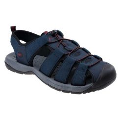 Sandały Męskie Keniser. Czarne sandały męskie ELBRUS, bez zapięcia. Za 219.99 zł.