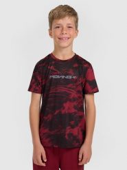 4F T-shirt sportowy szybkoschnący chłopięcy - multikolor 146/152 (10-12 lat). T-shirty dla chłopców 4f, bez wzorów, bez ramiączek. Za 69.99 zł.