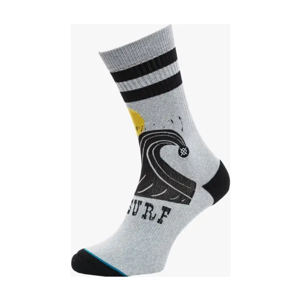 Stance Skarpety Aloha Surf Oblow , szary, rozmiar L. Szare skarpety męskie Stance, bez wzorów, z bawełny. W wyprzedaży za 39.99 zł.
