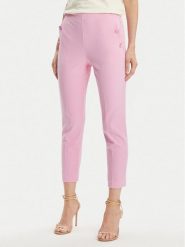 ViCOLO Spodnie materiałowe TB0113 Różowy Regular Fit. Czerwone spodnie materiałowe damskie ViCOLO, l, bez wzorów, z materiału. Za 159.99 zł.