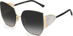 Jimmy Choo Damskie okulary przeciwsłoneczne JIMMY CHOO WOMEN RIVERS612M29O (Szkło/Zausznik/Mostek) 61/16/145 mm) NoSize. Okulary przeciwsłoneczne damskie Jimmy Choo. Za 480.48 zł.
