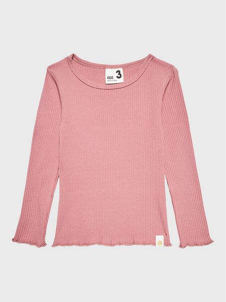 Cotton On Kids Bluzka 7343747 Różowy Regular Fit. Czerwone bluzki dla dziewczynek Cotton On Kids, bez wzorów, z bawełny, bez ramiączek. Za 39.99 zł.