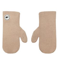 Rękawiczki Eisbär. Brązowe rękawiczki damskie Eisbar, bez wzorów, z dzianiny. Za 173.99 zł.
