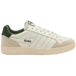Sneakersy damskie Gola Eagle. Białe obuwie sportowe damskie Gola, bez wzorów, tenisowe. Za 428.50 zł.