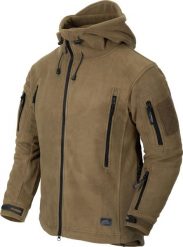 Helikon-Tex Bluza Polarowa Patriot Double Fleece - Coyote r. L. Bluzy męskie HELIKON-TEX, l, bez wzorów, z polaru, bez kaptura. Za 255.24 zł.