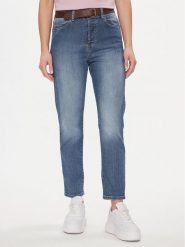 Please Jeansy P2TDBQ2W7N Niebieski Straight Leg. Niebieskie jeansy damskie Please. Za 269.99 zł.
