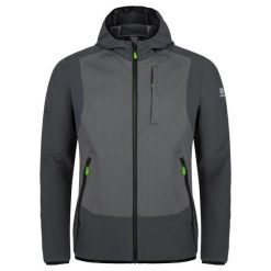 Męska kurtka outdoor LOAP Urelon szara, S. Fioletowe kurtki sportowe męskie LOLË, m, bez wzorów, do jazdy konnej. Za 270.99 zł.