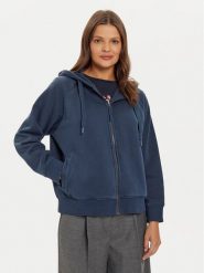 Pepe Jeans Bluza Felicity PL581463 Granatowy Regular Fit. Niebieskie bluzy damskie Pepe Jeans, xs, bez wzorów, z bawełny, bez kaptura. Za 259.99 zł.