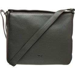 Skórzana torebka "Lia 3" w kolorze szarym - 32 x 25,5 x 9 cm. Szare torby na ramię damskie marki BREE. W wyprzedaży za 409.95 zł.