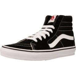 Buty VANS SK8-HI Czarny. Czarne obuwie sportowe damskie Vans, bez wzorów, z materiału, trekkingowe, Vans SK8. Za 434.00 zł.