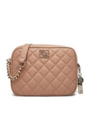 Nine West Torebka CEO-GEORGIA-JH5825-NW Beżowy. Brązowe listonoszki damskie Nine West, bez wzorów, z materiału, bez dodatków. Za 199.99 zł.
