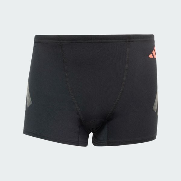 Bokserki do pływania Ripstream. Czarne kąpielówki męskie Adidas, m, bez wzorów, z materiału, na fitness i siłownię. Za 179.00 zł.