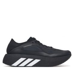 Buty do biegania adidas. Czarne obuwie sportowe damskie Adidas, bez wzorów, do biegania. Za 749.99 zł.