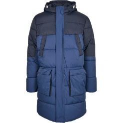 Parka Urban Classics puffer. Niebieskie parki męskie Urban Classics, na zimę, m, bez wzorów, bez kaptura. Za 548.50 zł.
