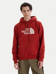 The North Face Bluza Drew Peak NF0A89EM Pomarańczowy Regular Fit. Brązowe bluzy męskie The North Face, m, bez wzorów, z bawełny, bez kaptura. Za 349.99 zł.