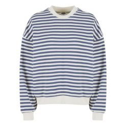 Bluza damska Urban Classics. Białe bluzy damskie Urban Classics, bez wzorów, z bawełny, bez kaptura. Za 211.00 zł.