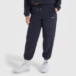 SPODNIE DAMSKIE DRESOWE SHARP ELLESSE SPORTOWE NIEBIESKIE. Niebieskie spodnie dresowe damskie Ellesse, m, bez wzorów, z bawełny. Za 179.83 zł.