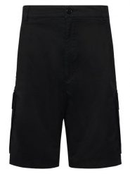 HUGO Szorty materiałowe Craysen 50556891 Czarny Straight Fit. Czarne szorty męskie Hugo, m, bez wzorów, z bawełny. Za 499.99 zł.