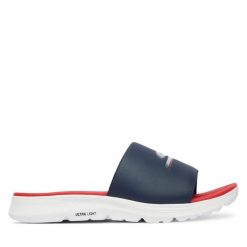 Klapki Skechers. Niebieskie klapki męskie Skechers. Za 199.99 zł.