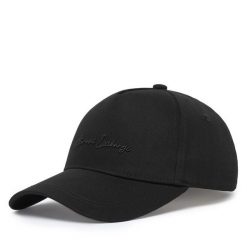Czapka z daszkiem Armani Exchange. Czarne czapki i kapelusze damskie Armani Exchange, bez wzorów. Za 264.99 zł.