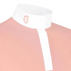 Dziewczęca jeździecka koszulka polo Kentucky Tokyo. Czerwone bluzki dla dziewczynek KENTUCKY HORSEWEAR, bez wzorów, bez kołnierzyka, bez ramiączek. Za 337.00 zł.