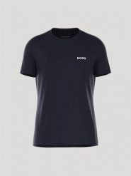 Bjorn_borg BORG ESSENTIAL ACTIVE TRAINING T-SHIRT – NIGHT SKY. Niebieskie t-shirty męskie Björn Borg, m, bez wzorów, bez kołnierzyka. Za 174.50 zł.