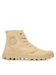 Palladium Trapery 73089-274-M Beżowy. Brązowe śniegowce i trapery męskie Palladium, z materiału, bez zapięcia. Za 349.99 zł.