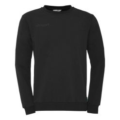 Bluza Uhlsport Essential. Białe bluzy sportowe męskie Uhlsport, bez wzorów, prążkowane, bez kaptura, do piłki nożnej. Za 212.50 zł.