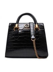 Torebka Guess. Czerwone listonoszki damskie Guess, z aplikacjami, bez dodatków. Za 269.99 zł.