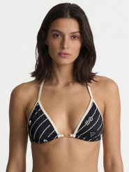 Guess Góra od bikini W6GZ08 K3281 Granatowy. Niebieskie bikini damskie Guess, xl, z aplikacjami. Za 234.99 zł.