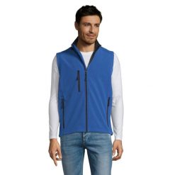 Męska Kamizelka Bez Rękawów Rallye Softshell. Zielone kurtki męskie SOL'S, m, bez wzorów, z softshellu, sportowe, bez kaptura. Za 222.99 zł.