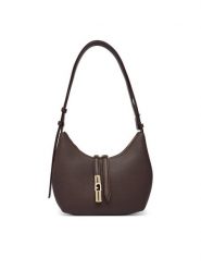 Furla Torebka Goccia S WB01500 BX3353 CN 2460S Brązowy ciemny. Brązowe torebki do ręki damskie Furla, bez wzorów, ze skóry, bez dodatków. Za 1,259.00 zł.
