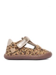 Guess Półbuty CEO-BAN-018-12 Brązowy jasny. Brązowe półbuty dziewczęce Guess, z aplikacjami, ze skóry, bez zapięcia. Za 179.99 zł.